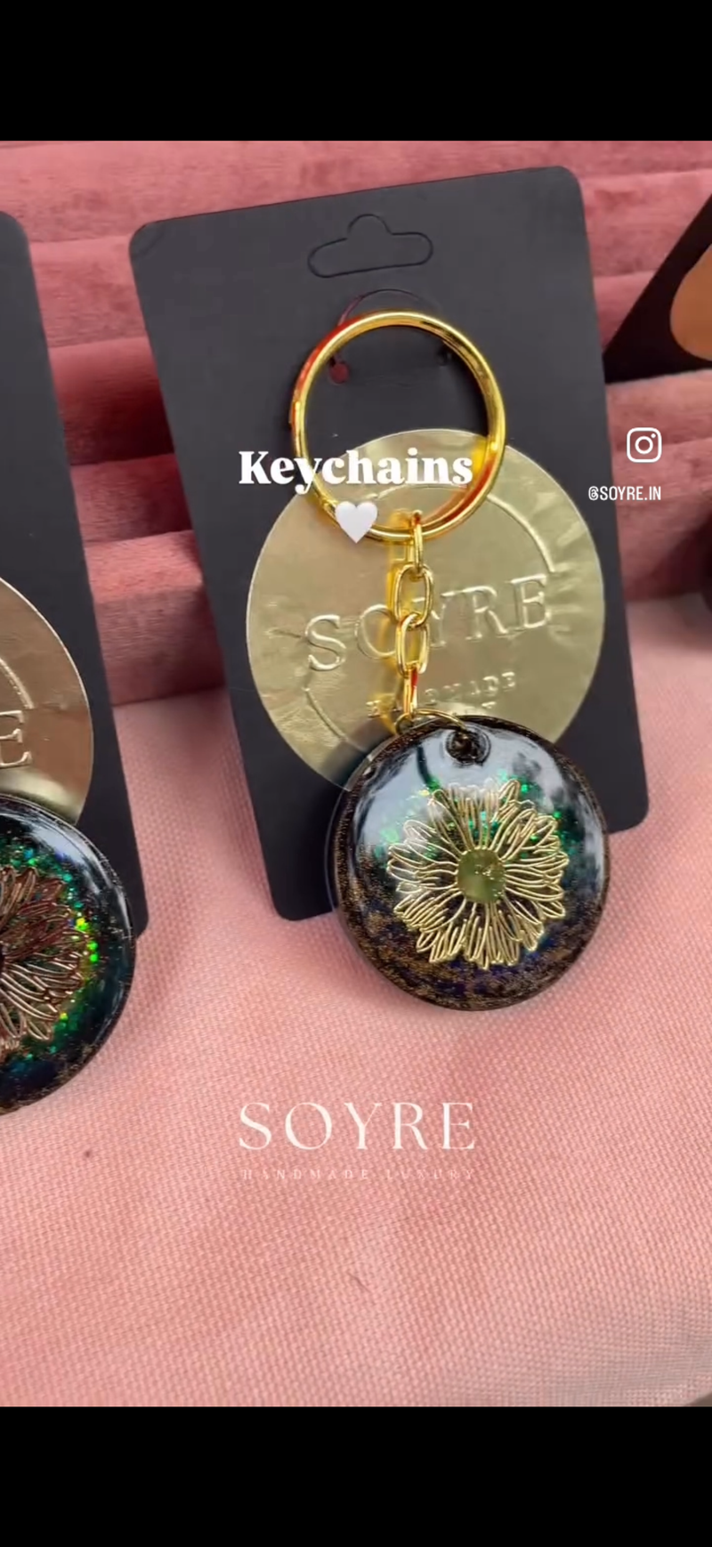 Handmade Resin Keychains