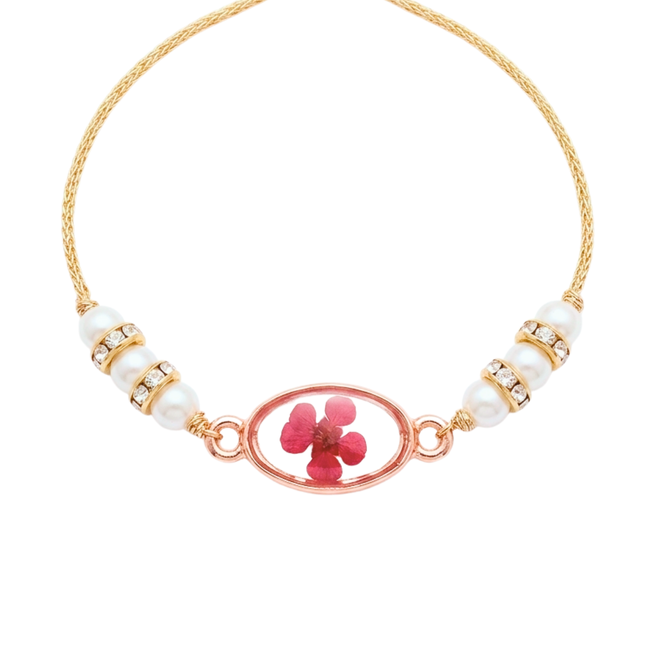 Plum Blossom Rakhi | Real Pressed Flower