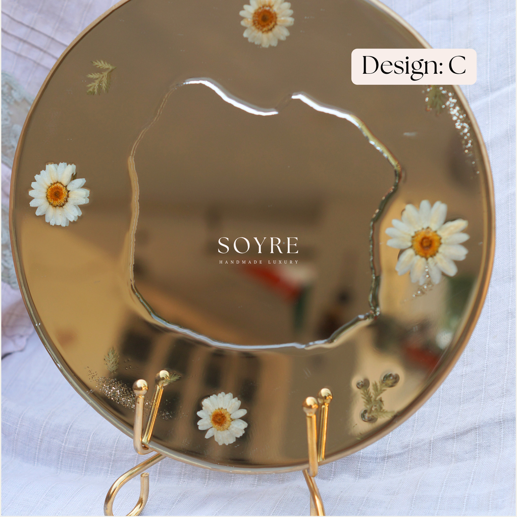 Daisy Garden Floral Mirror