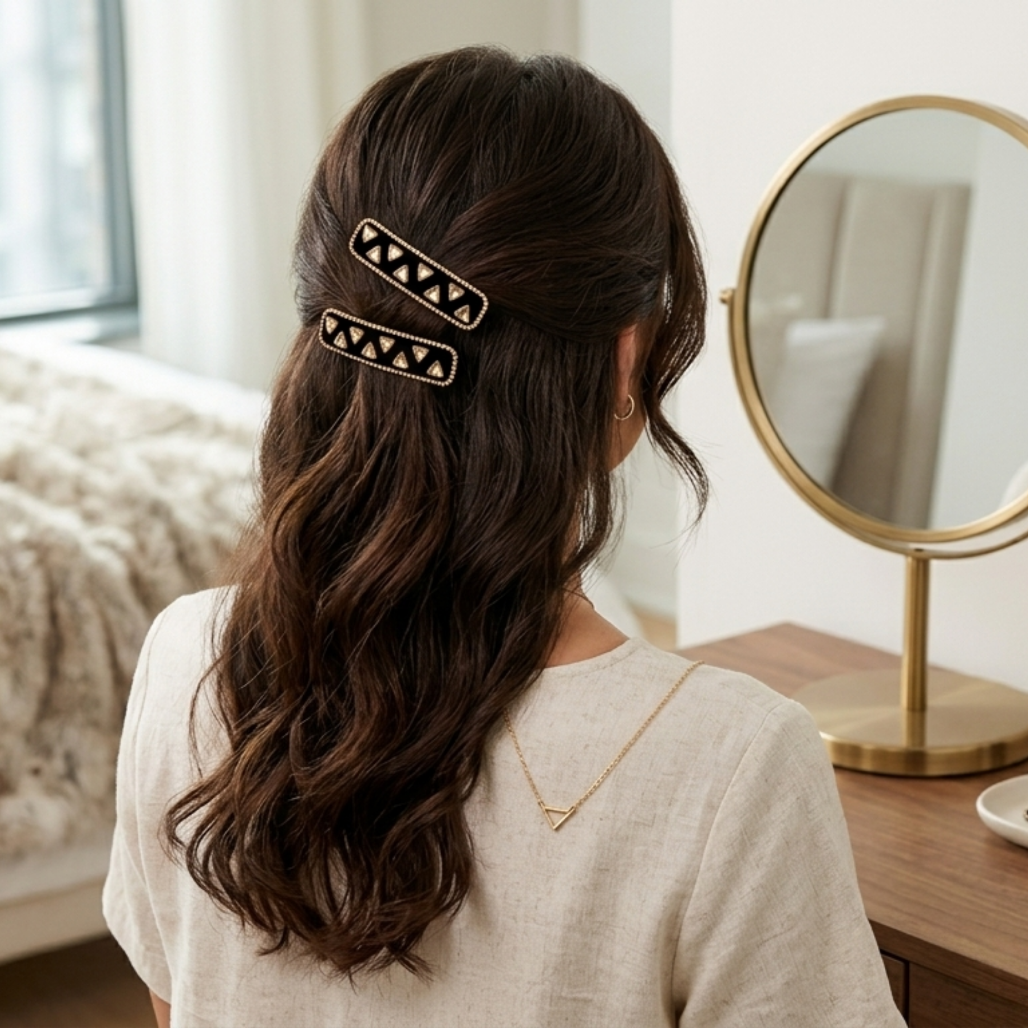 Velvet Dusk Hair Clip (Set of 2)