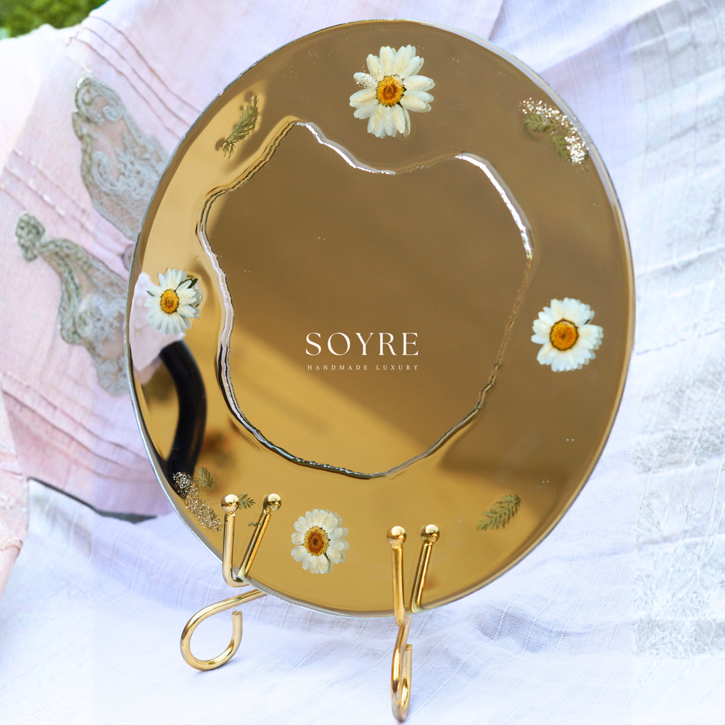 Daisy Garden Floral Mirror
