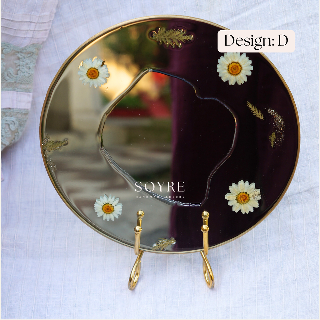 Daisy Garden Floral Mirror