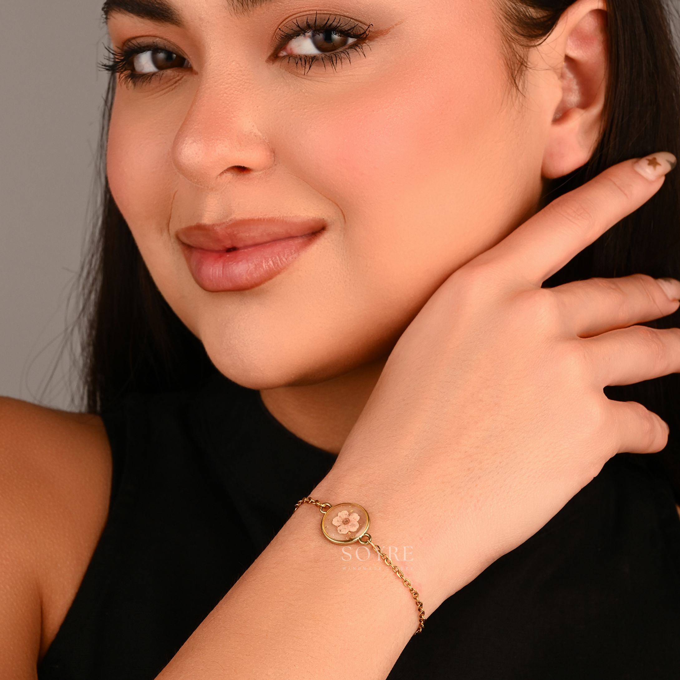 Floral Dream Bracelet - Pink