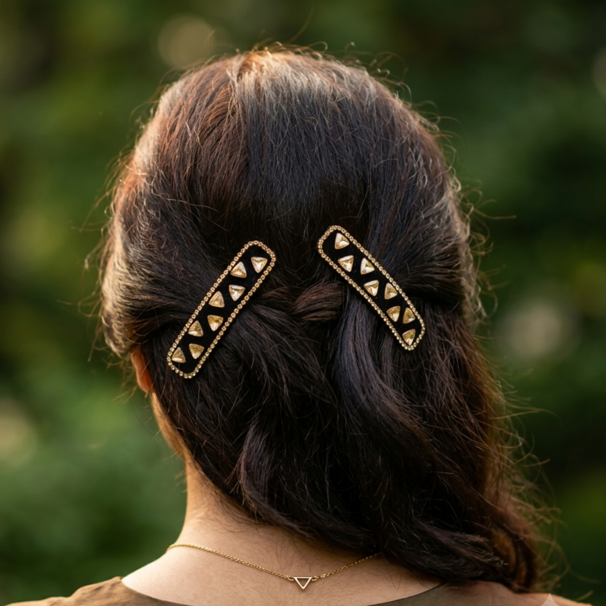 Velvet Dusk Hair Clip (Set of 2)