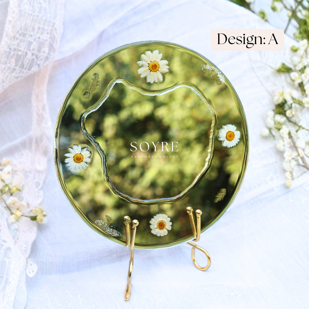 Daisy Garden Floral Mirror