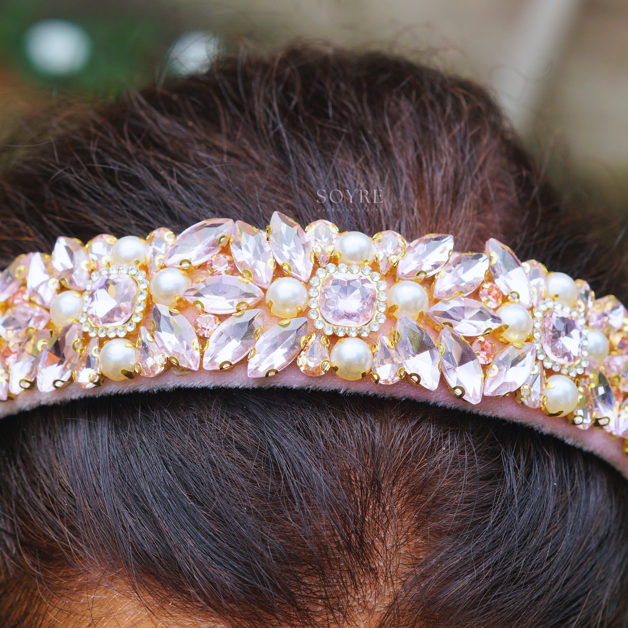 Anastasia Hair Band - Pink