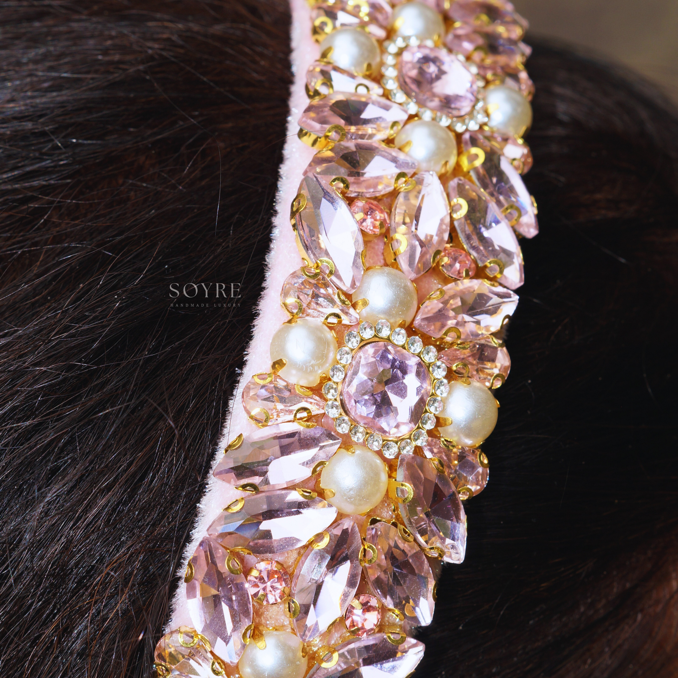 Anastasia Hair Band - Pink