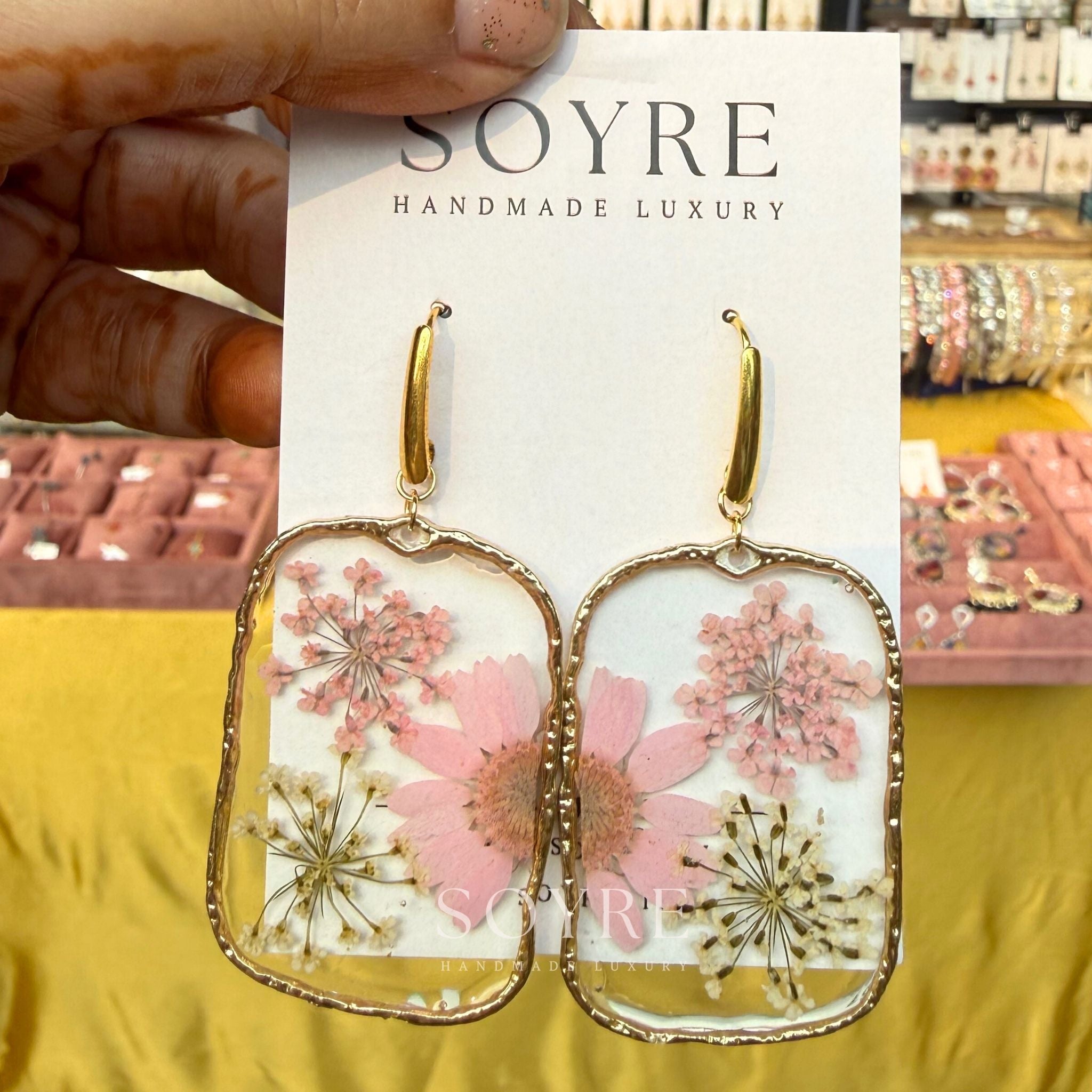 Blush Florique Earrings