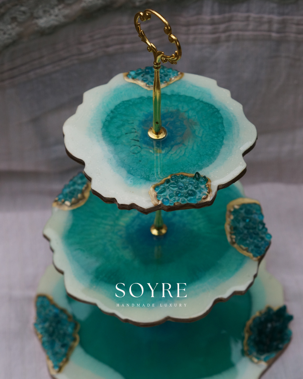 Cake Stand - Green