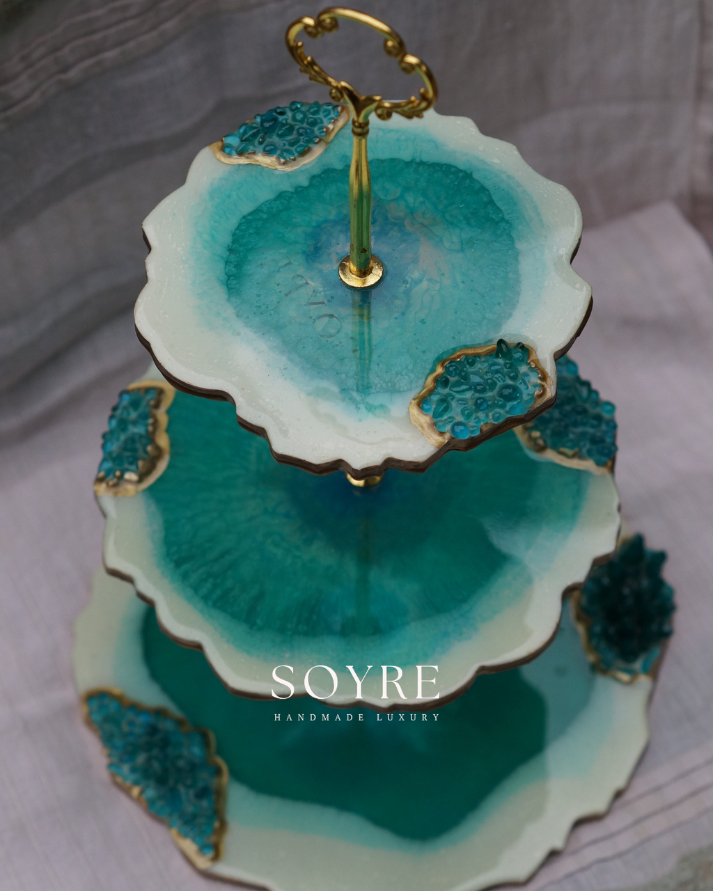 Cake Stand - Green