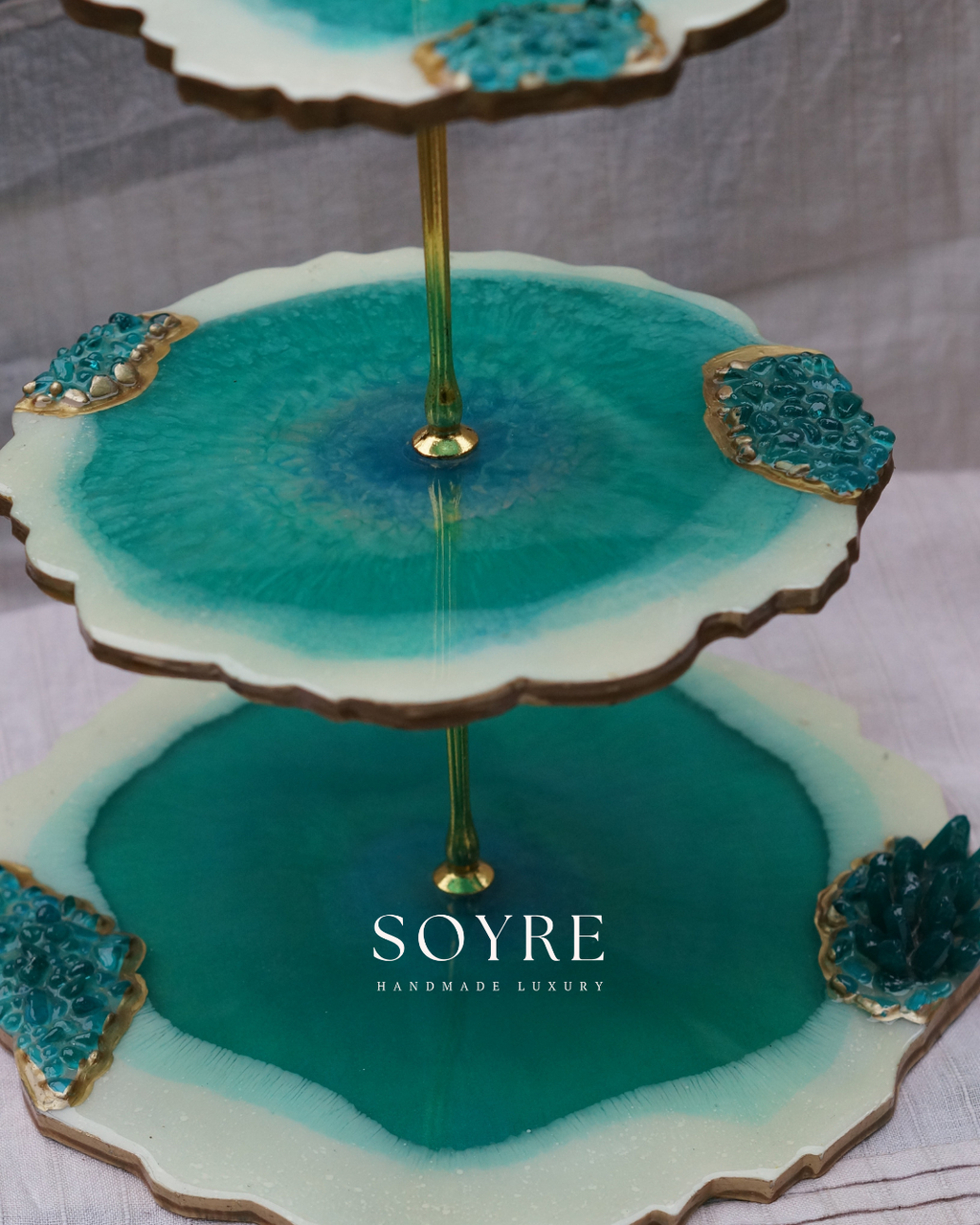 Cake Stand - Green