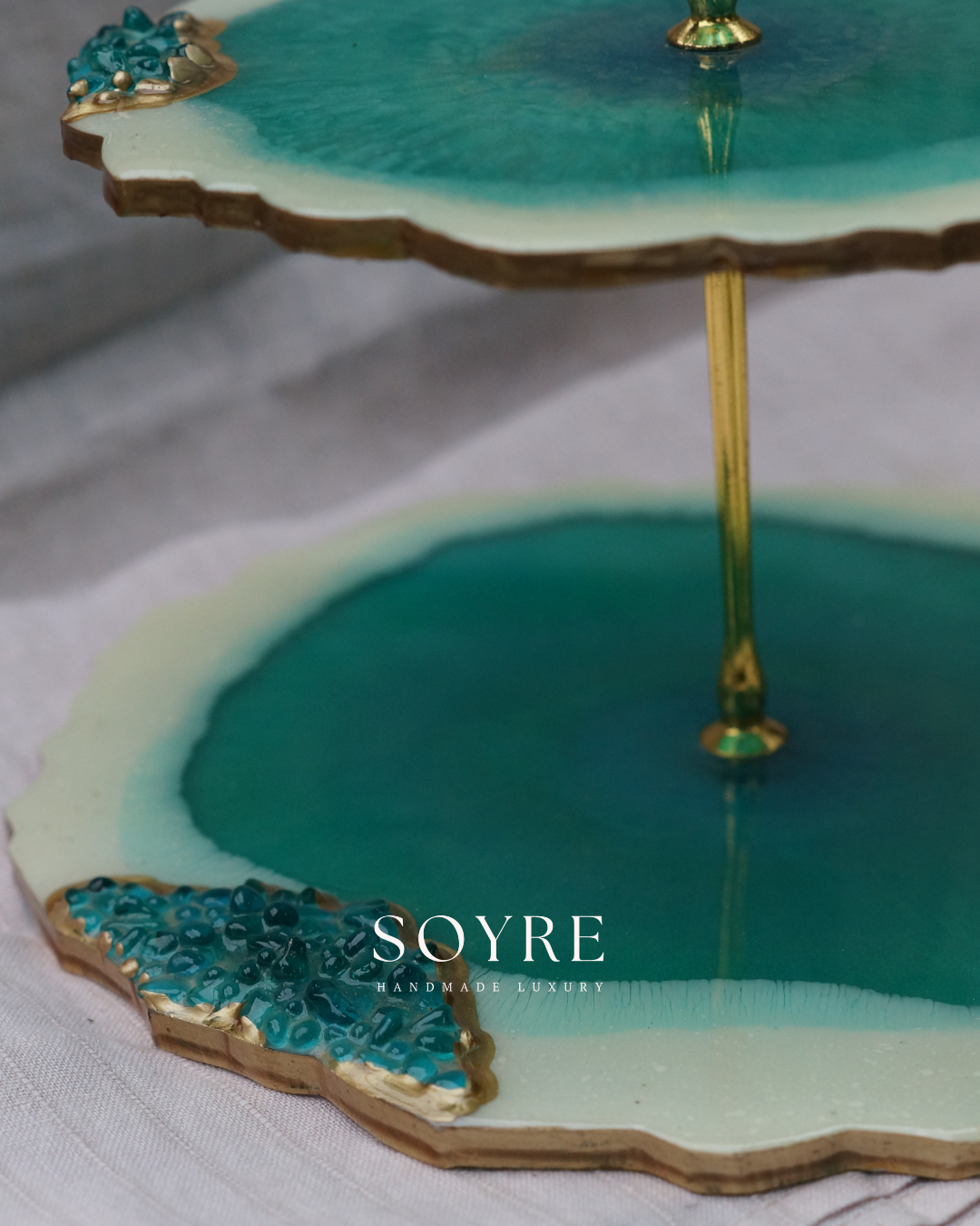 Cake Stand - Green