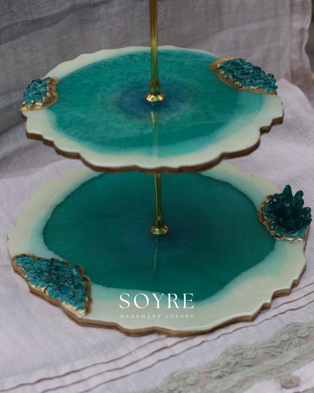Cake Stand - Green