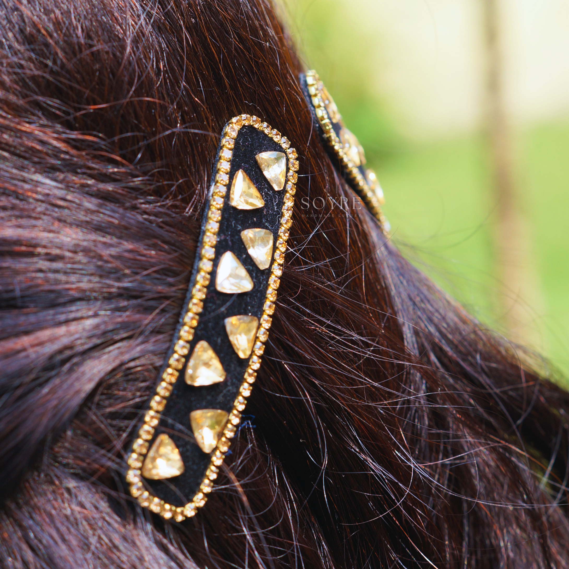 Velvet Dusk Hair Clip- Preview Image