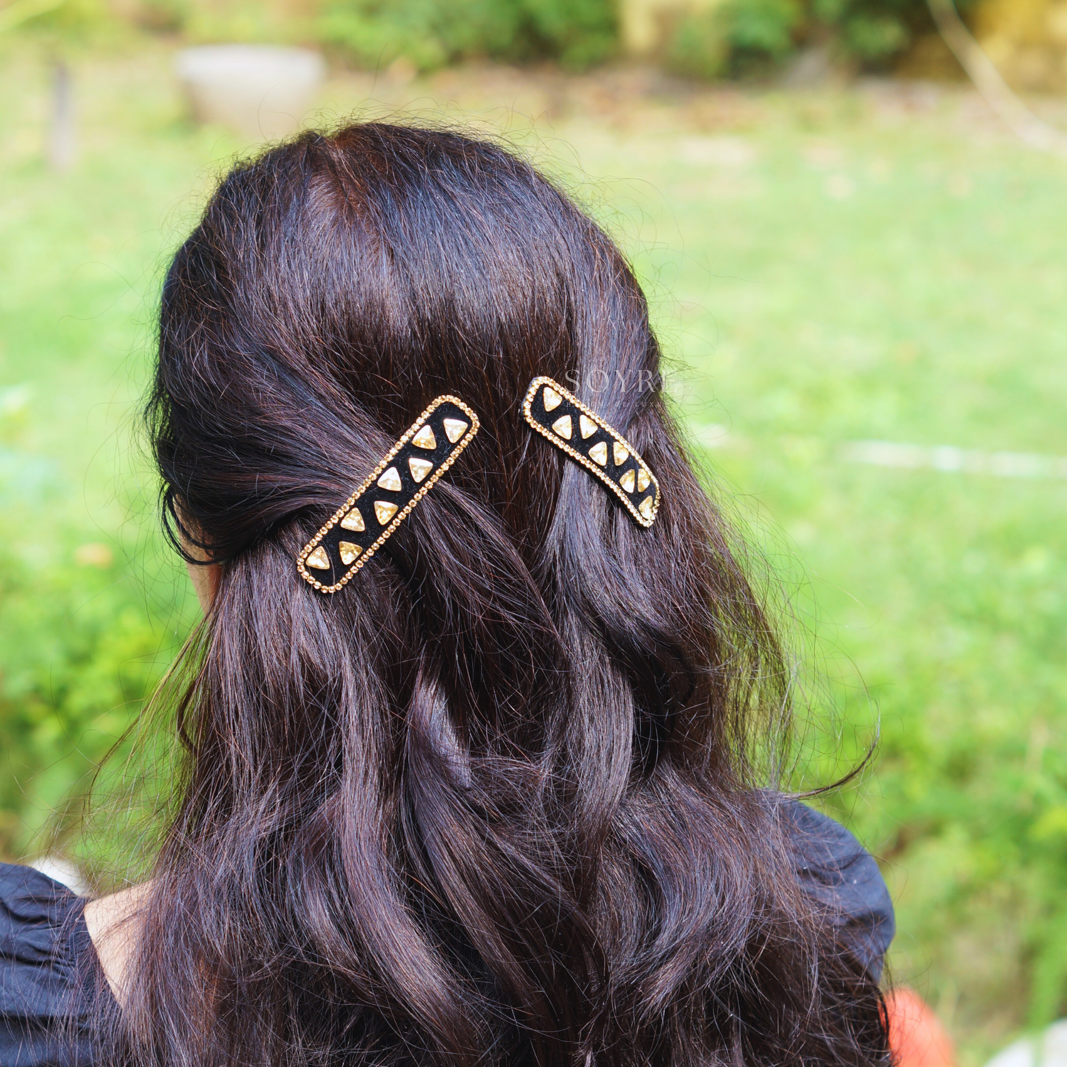 Velvet Dusk Hair Clip