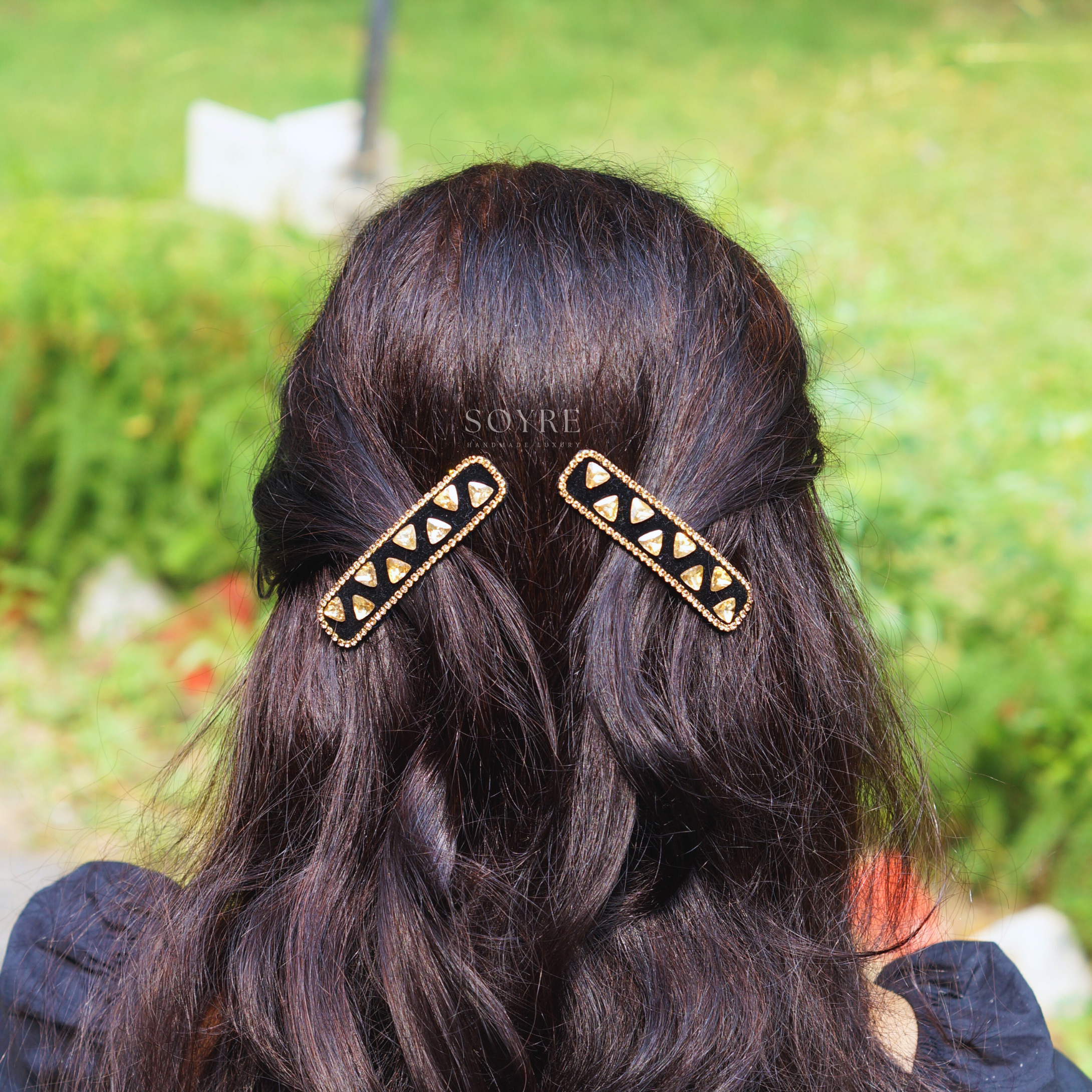 Velvet Dusk Hair Clip