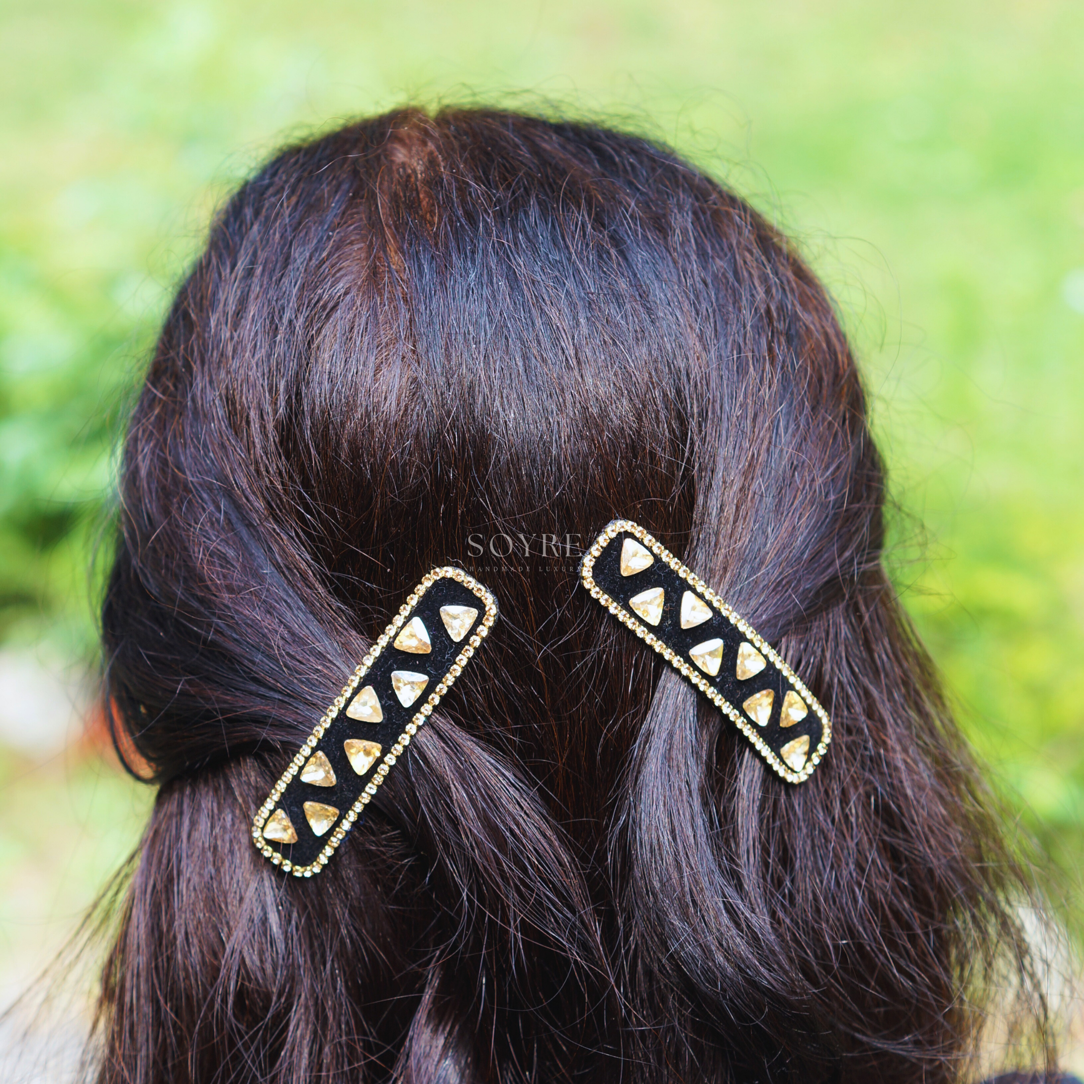 Velvet Dusk Hair Clip